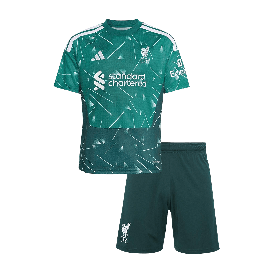 Kid's Liverpool Goalkeeper Soccer Jersey Kit(Jersey+Shorts) 2026/27